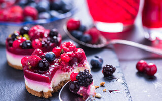 Cheesecake de Frutas Vermelhas