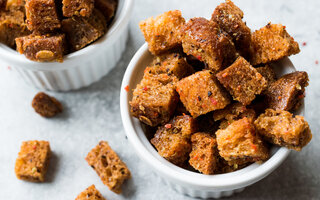 Croutons temperados