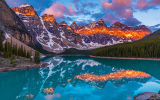 LAGO MORAINE, CANADÁ