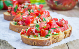 Bruschetta cítrica