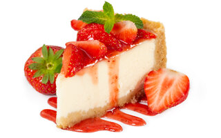 Cheesecake de morango