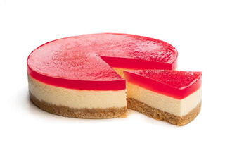 Cheesecake de gelatina