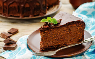 Cheesecake de brigadeiro