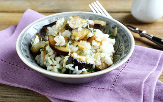 Risoto de Berinjela