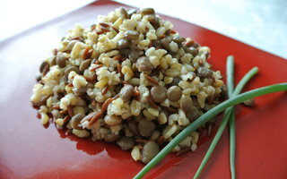 Risoto de Lentilha