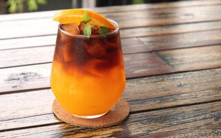 Cold Brew com Suco de Laranja