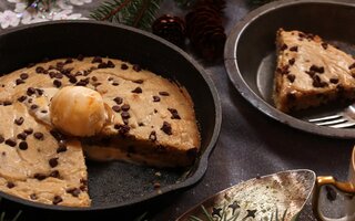 Torta Cookie com Brigadeiro