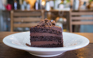 Bolo de Chocolate Amargo