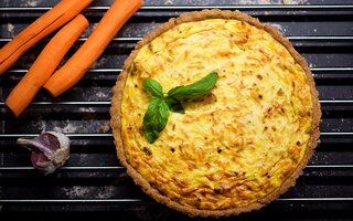 Quiche de cenoura