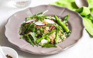 Salada de Quinoa com Aspargos