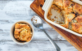 Pudim de Pão com Laranja