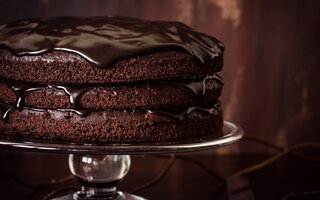 Naked Cake com Ganache de Cacau