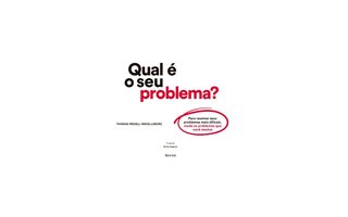 Qual é o seu problema?, de Thomas Wedell-Wedellsborg