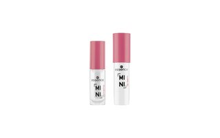 MINI plumping lip gloss & lip balm duo essence