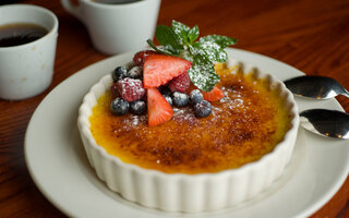 Crème Brûlée de Chocolate e Especiarias