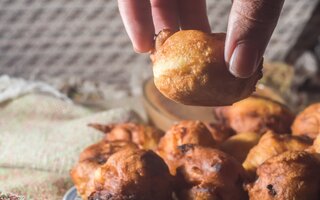 Bolinho de Chuva com Aveia Assado