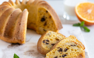 Bolo de Laranja com Chocolate