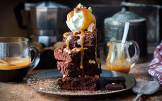 Brownie de Doce de Leite na Airfryer