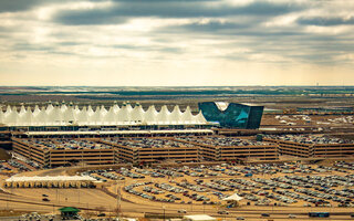 Aeroporto Internacional de Denver, nos Estados Unidos