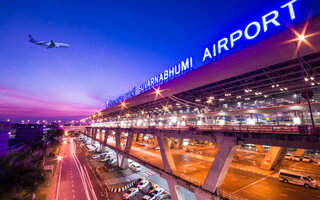 Aeroporto Suvarnabhumi Bangkok, na Tailândia