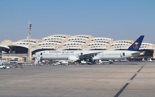 Aeroporto Internacional King Fahd, na Arábia Saudita