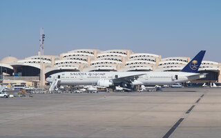 Aeroporto Internacional King Fahd, na Arábia Saudita