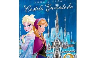 Livro Castelo Encantado Disney Frozen