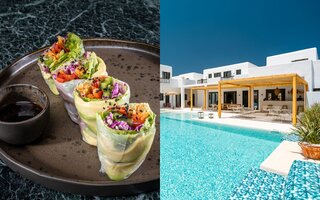 Koukoumi Vegan Boutique Hotel em Ano Mera, Grécia