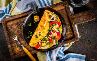 Omelete de Vegetais