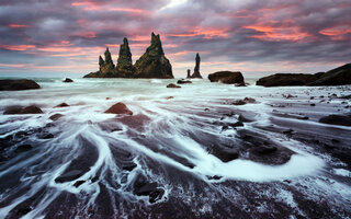 Reynisfjara Beach, Islândia