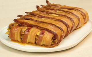 Lasanha à Bolonhesa Envolvida no Bacon
