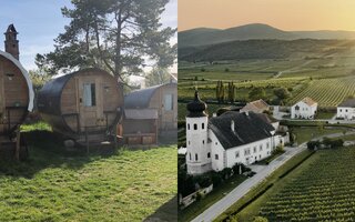 Schlaffass - Schlafen im Holzfass Thallern, Gumpoldskirchen, Áustria