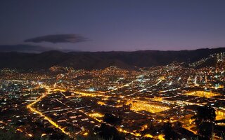 A vista do Cristo branco           