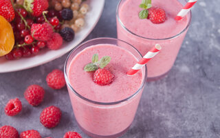 Smoothie de frutas vermelhas