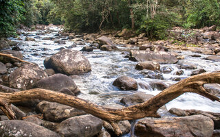 Cachoeira do Perequê, em Peruíbe