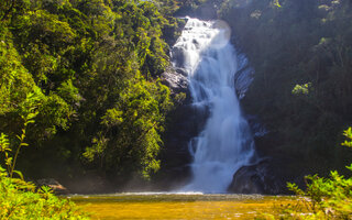 Cachoeira Santo Isidro, no Parque Nacional da Serra da Bocaina