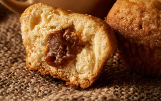 Pão de Abóbora com Doce de Leite