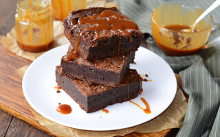 Brownie de Doce de Leite