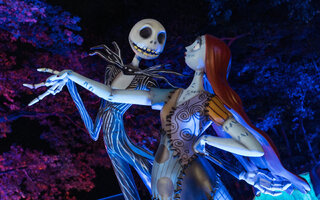 O Estranho Mundo de Jack de Tim Burton - Caminho de Luzes | Jardim Botânico