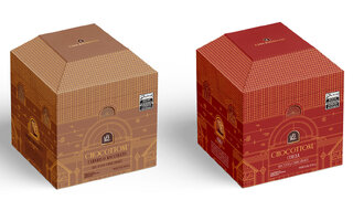 Chocottone® Caramelo Macchiato e  Chocottone®  Cereja, da Casa Bauducco