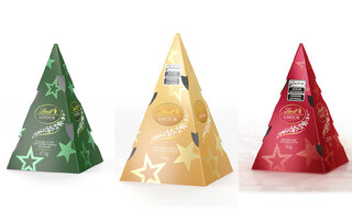 Árvores de Natal LINDOR, da Lindt