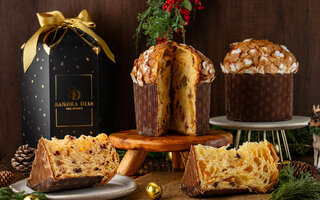 Panettones da confeiteira Sandra Dias