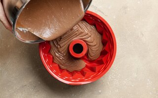 1. Bolo de chocolate fofinho de liquidificador