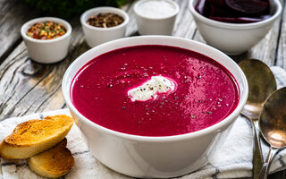 Sopa de beterraba