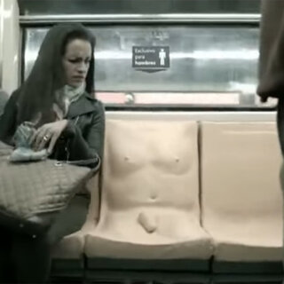 Comportamento: Metrô no México usa assento com pênis para protestar contra abuso sexual 