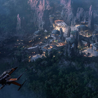 Viagens: Disney divulga primeiras imagens do parque do Star Wars 