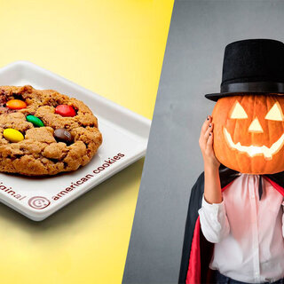 Gastronomia: Cookie grátis no Halloween da Mr. Cheney