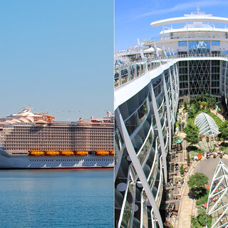 Viagens Internacionais: Symphony of the Seas, o maior navio do mundo, realiza sua primeira viagem neste sábado (7); saiba mais 