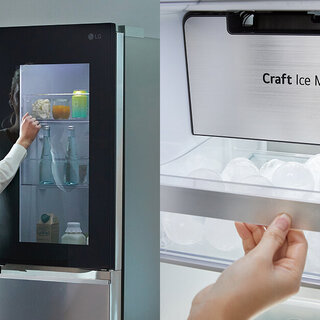 Casa e decoração: Conheça a geladeira Smart Side by Side UVnano™ InstaView™ da LG, que possui máquina de gelo gourmet e conectividade via aplicativo
