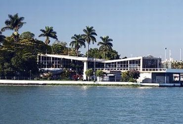 Yacht Club, Pampulha, Belo Horizonte, by night